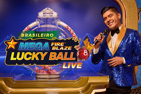 Mega Fire Blaze Lucky Ball Brasileiro